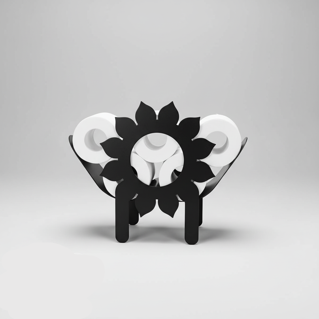 Decorative Animal-Shaped Toilet Paper Holder