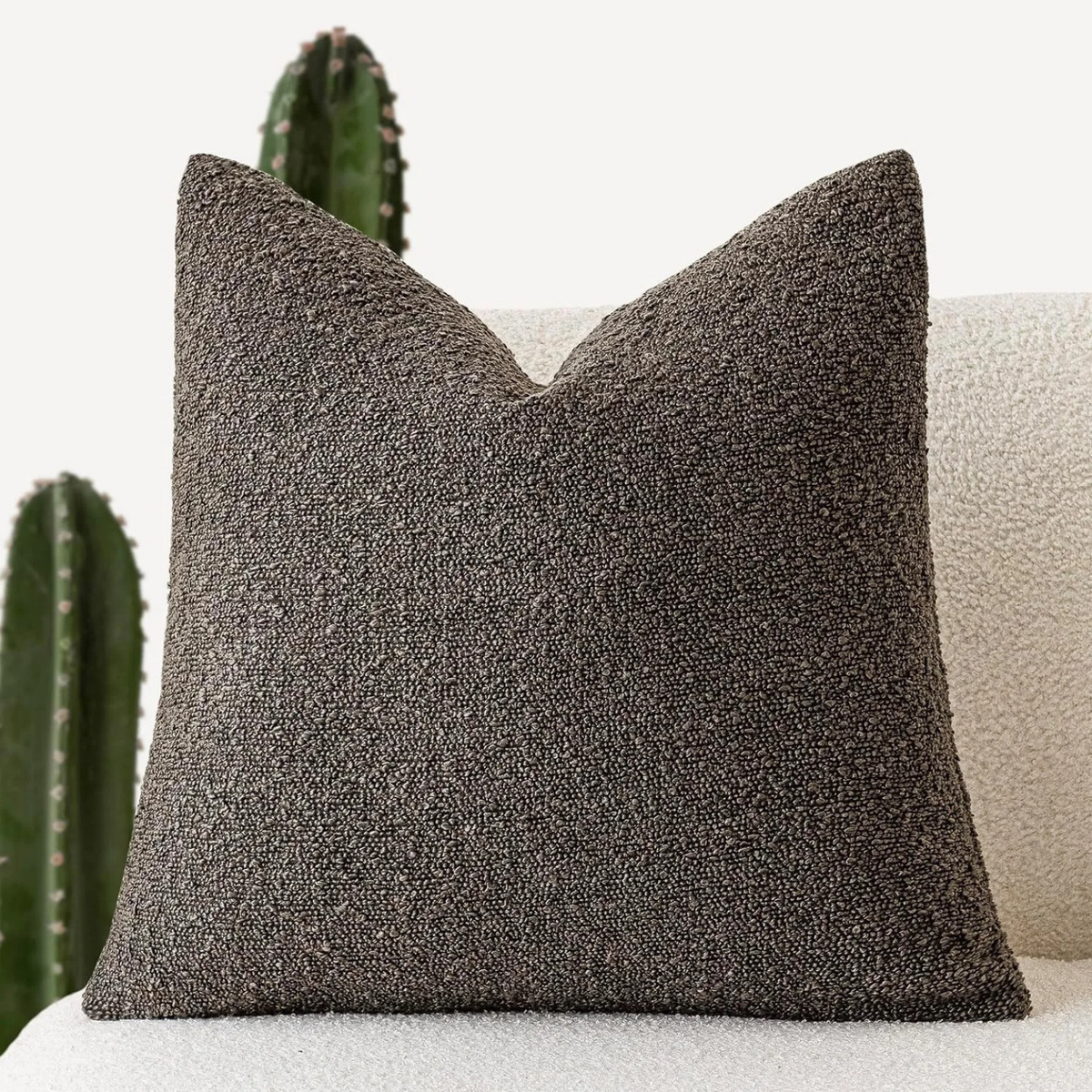 Decorative Bouclé Cushion Cover
