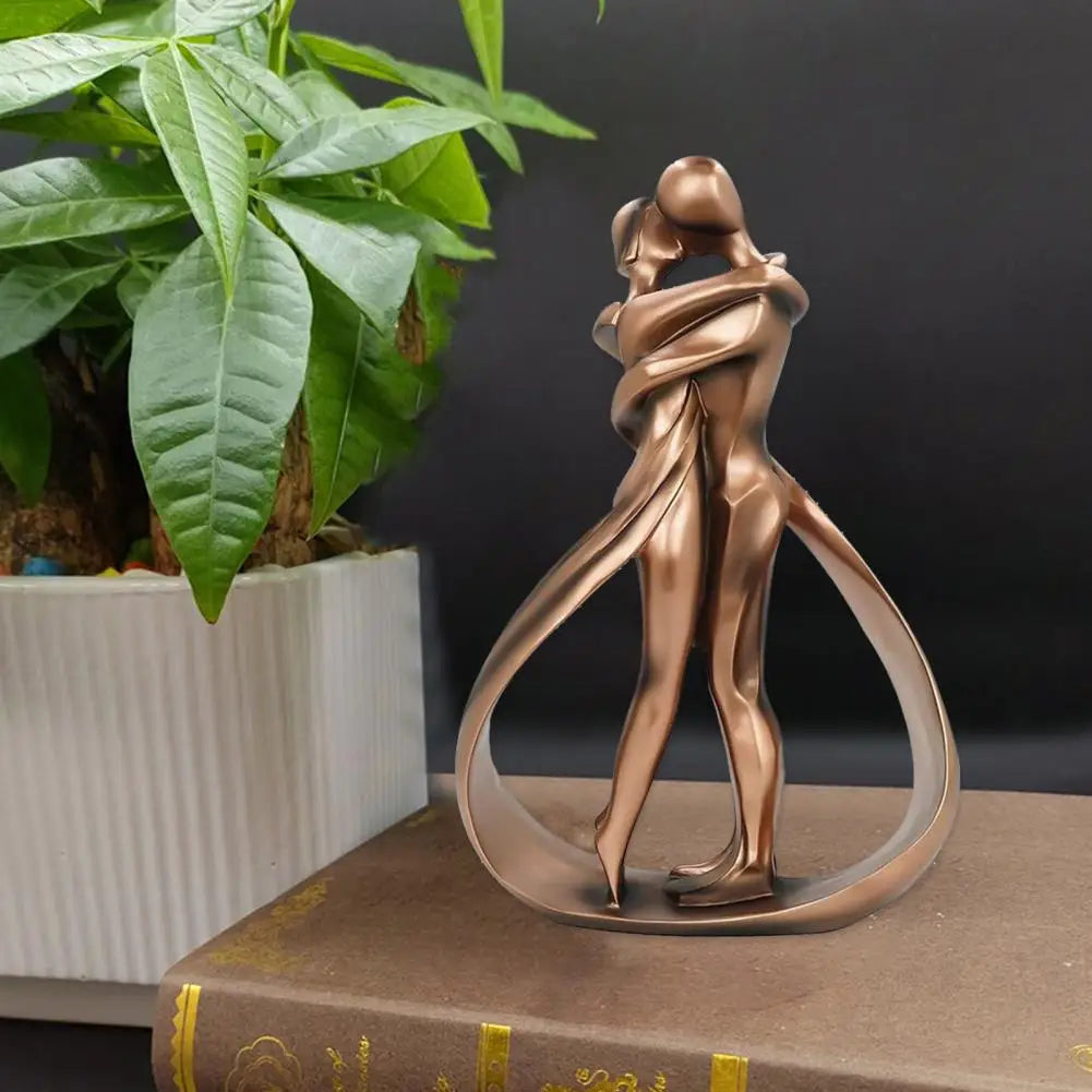 Decorative Sculpture of Embracing Figures - Seraphina