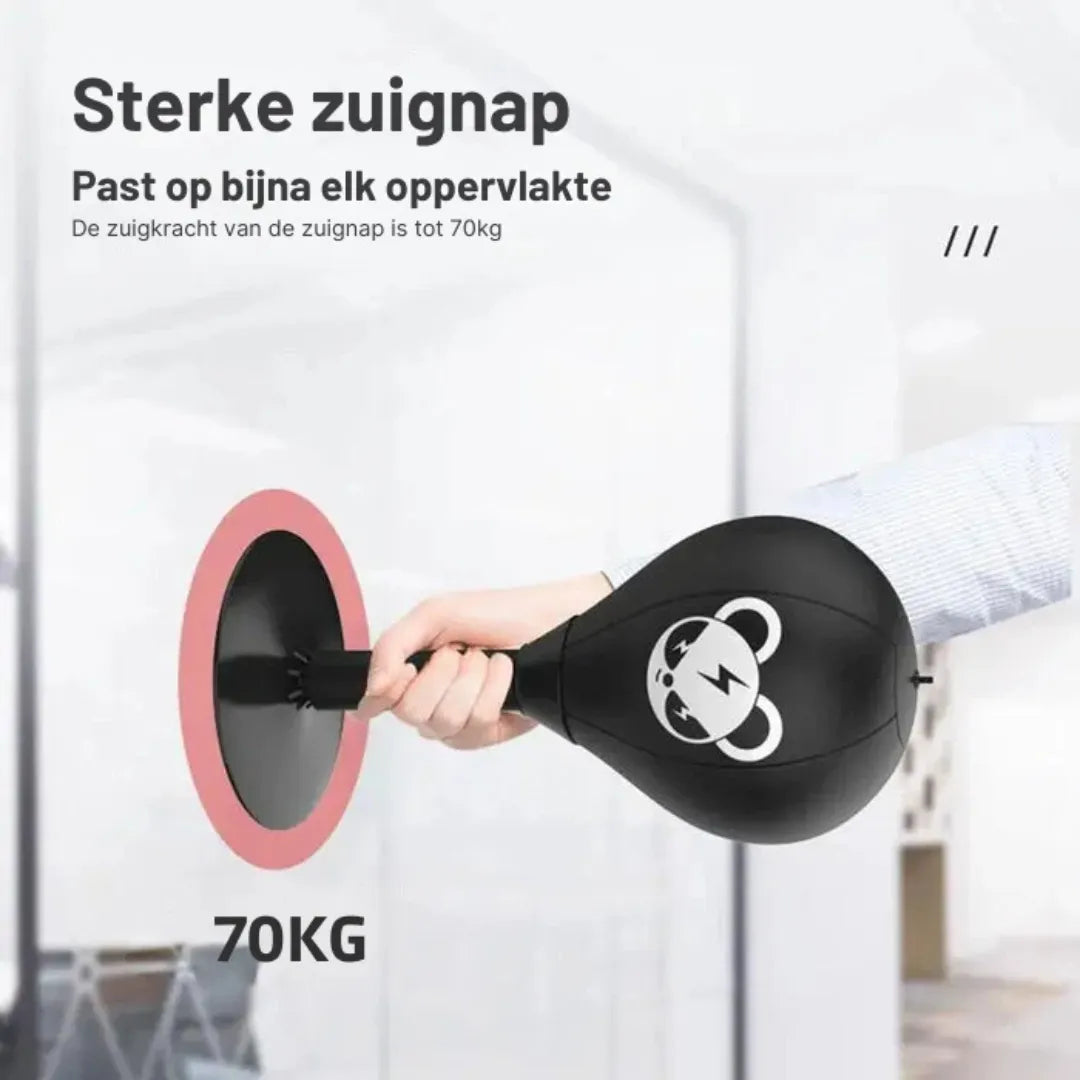 Desktop Punching Bag - Standing Training Ball with Suction Cup