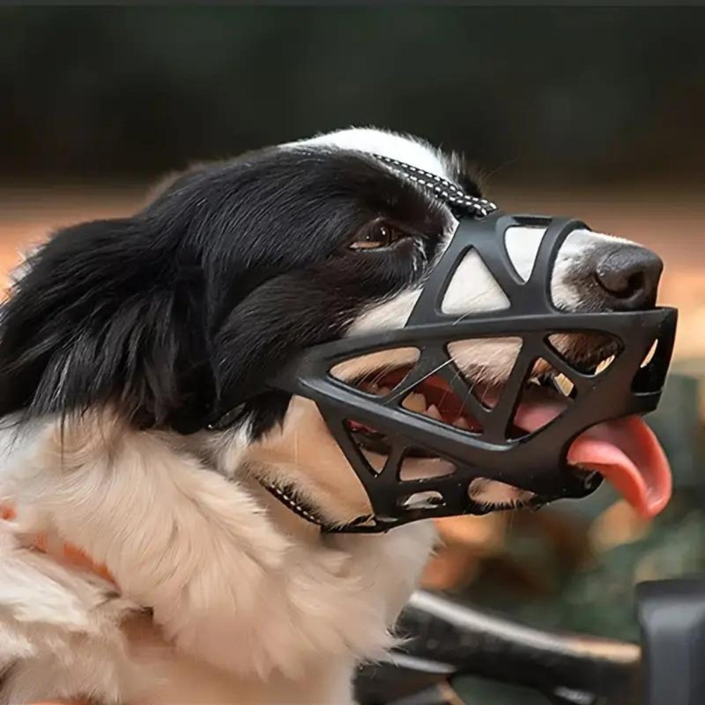 Dog Muzzle – Effective Anti-Bite and Anti-Bark Solution, Breathable and Comfortable