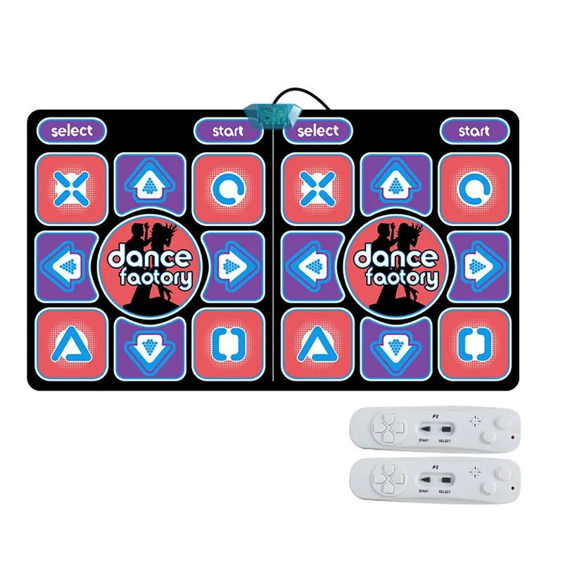 Double Dance Mat for Fun & Fitness