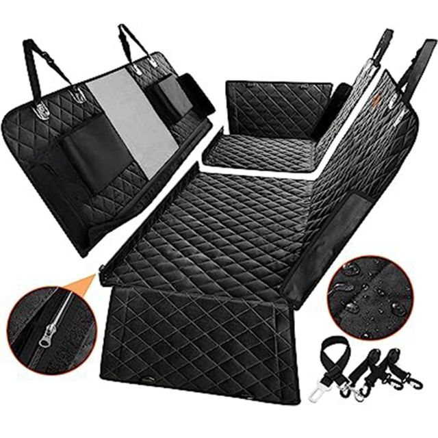 Durable and Waterproof Back Seat Cover for Dogs