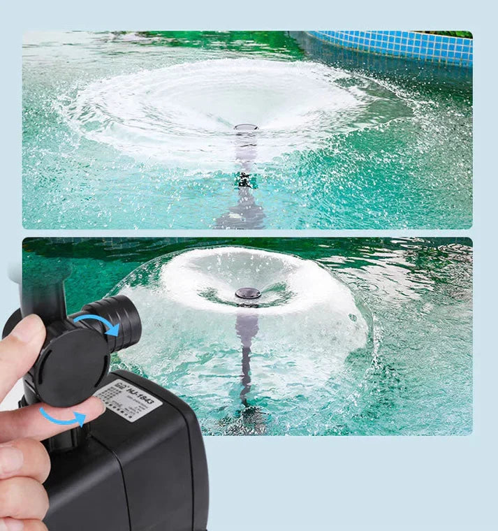Durable Fountain Pump with Customized Water Display