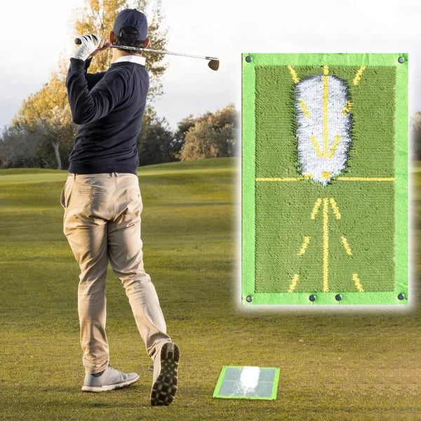 Durable Golf Training Mat for Swing Detection