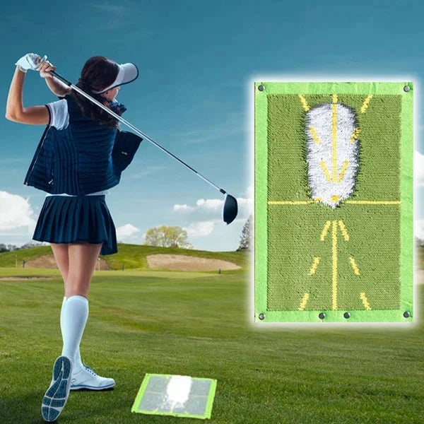 Durable Golf Training Mat for Swing Detection