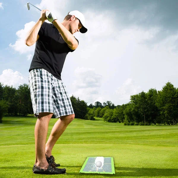 Durable Golf Training Mat for Swing Detection