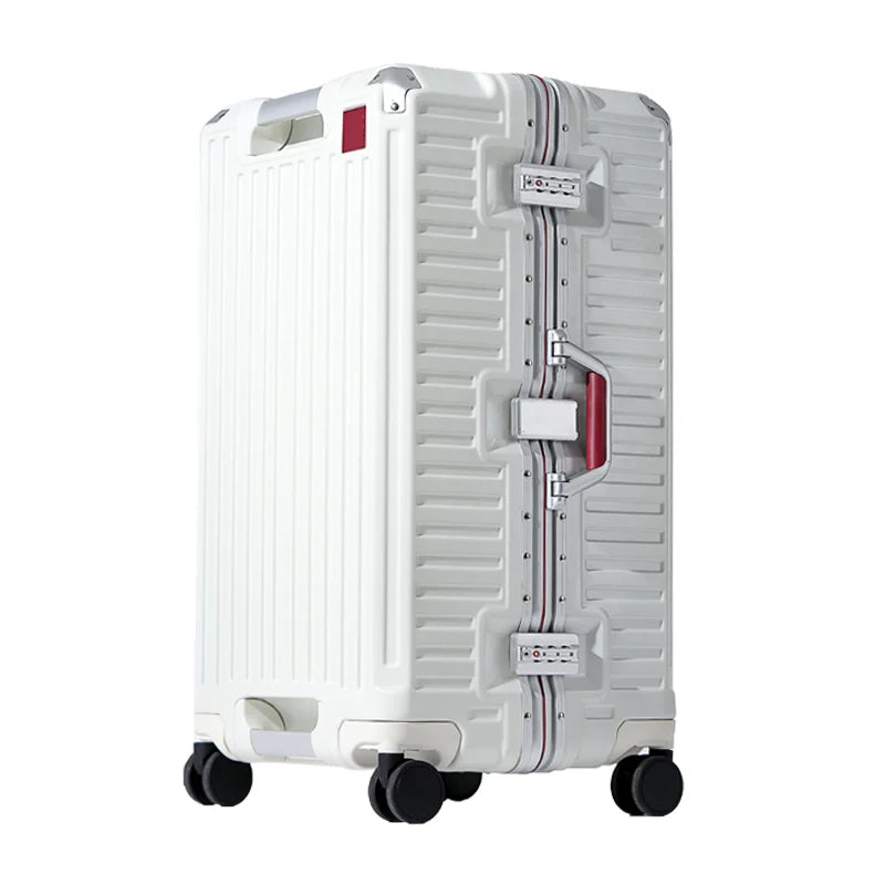 Durable Hardshell Travel Suitcase with Wide Grip Handle