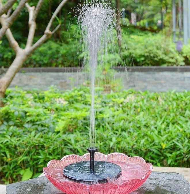 Eco-Friendly Solar Garden Fountain