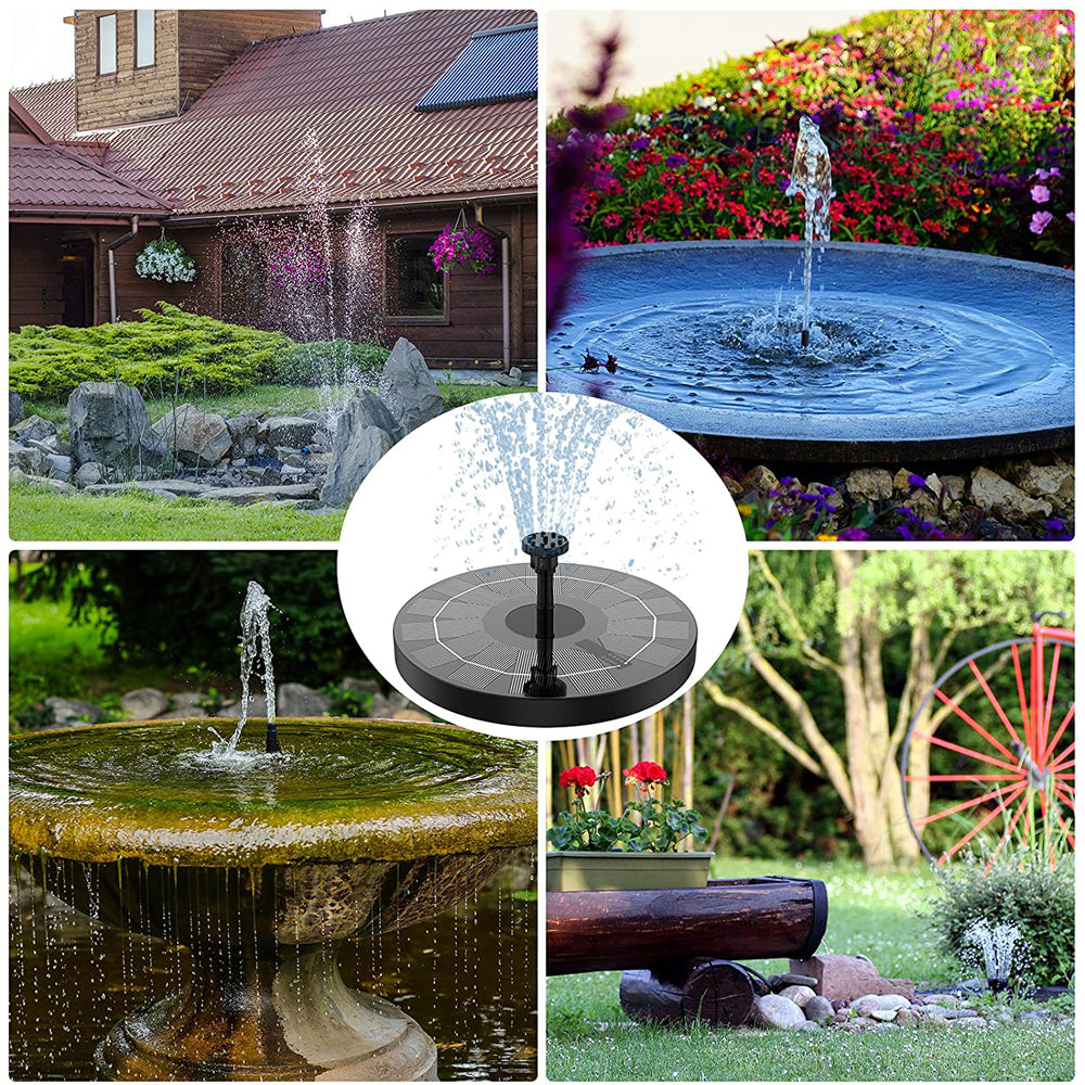 Eco-Friendly Solar Garden Fountain