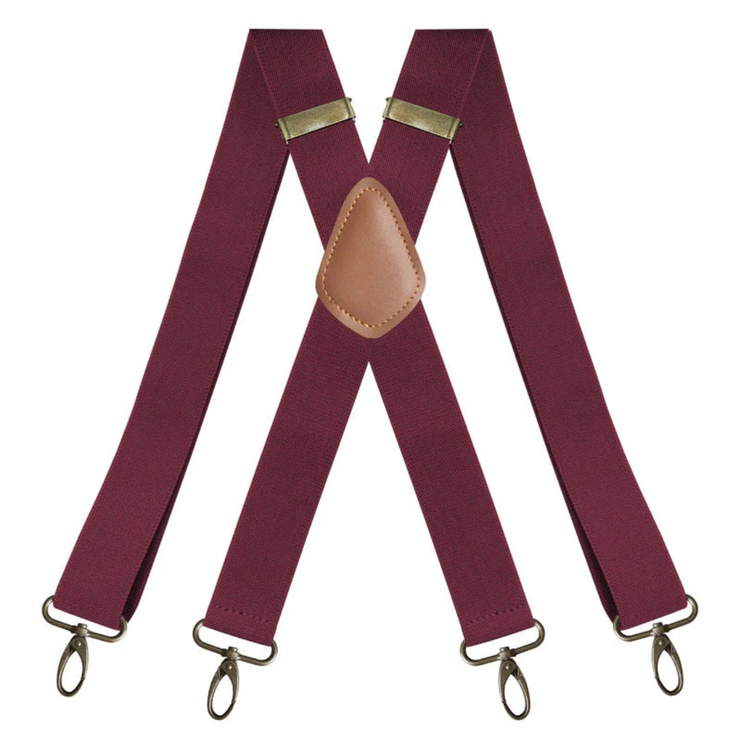Elastic X-Back Suspenders for a Perfect Fit
