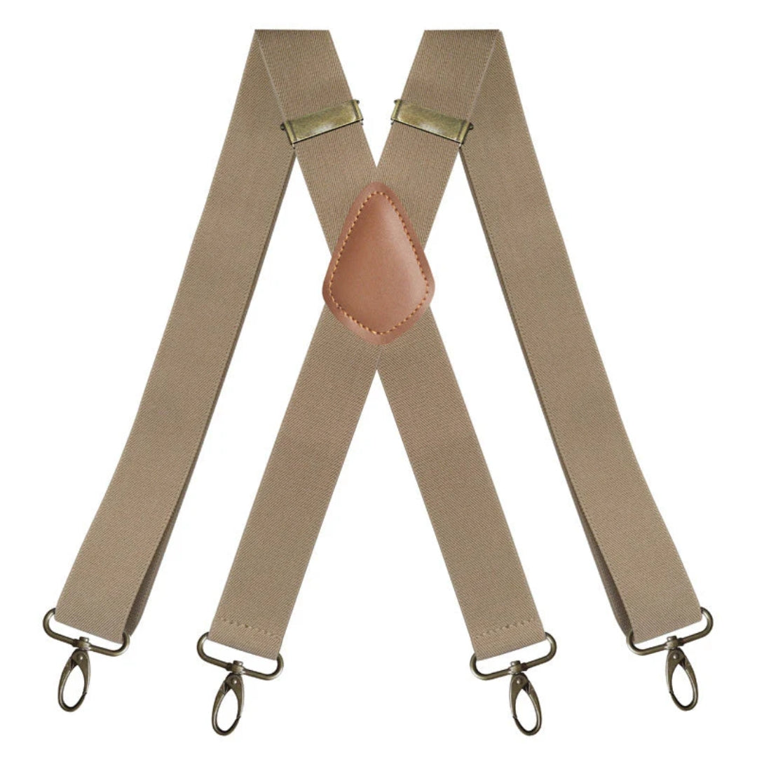 Elastic X-Back Suspenders for a Perfect Fit