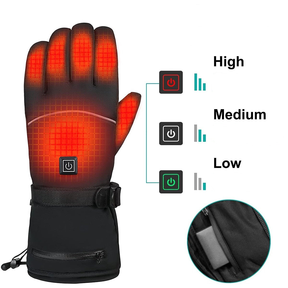 Electric Heated Gloves
