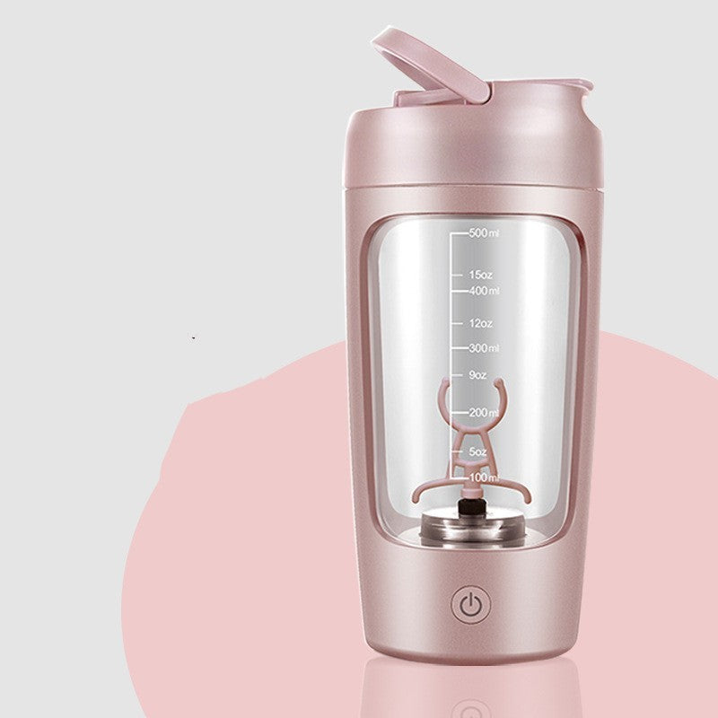 Electric Protein Shaker Bottle - Automatic Mixing, USB Rechargeable