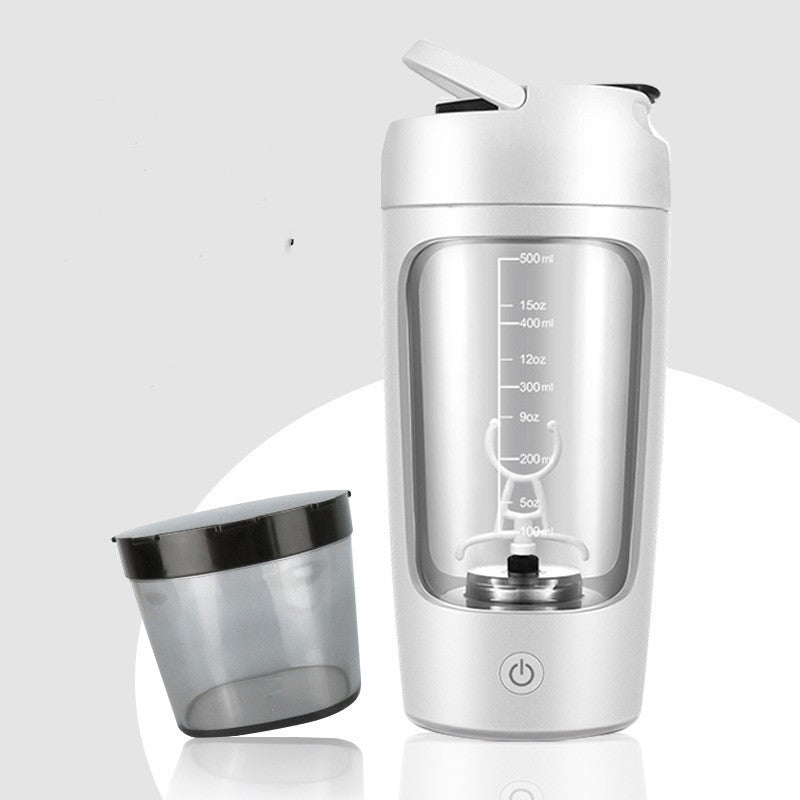 Electric Protein Shaker Bottle - Automatic Mixing, USB Rechargeable