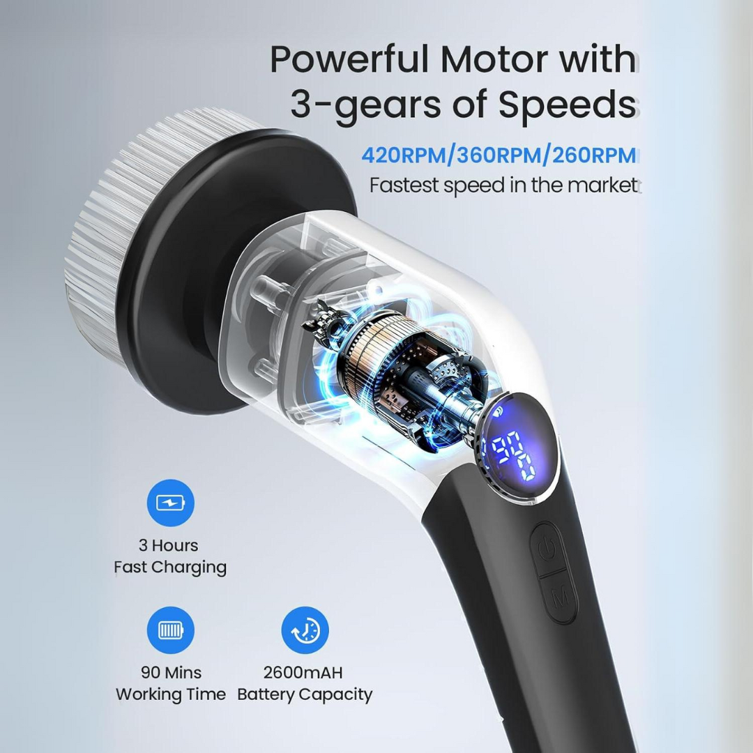 Electric Spin Scrubber