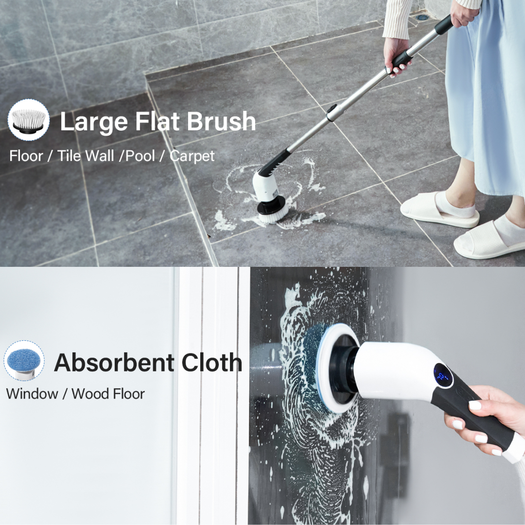 Electric Spin Scrubber