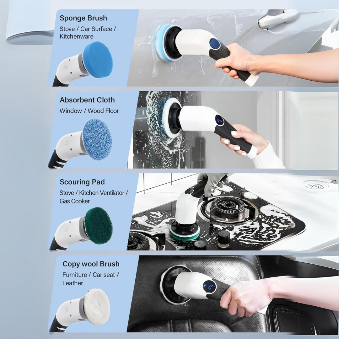 Electric Spin Scrubber