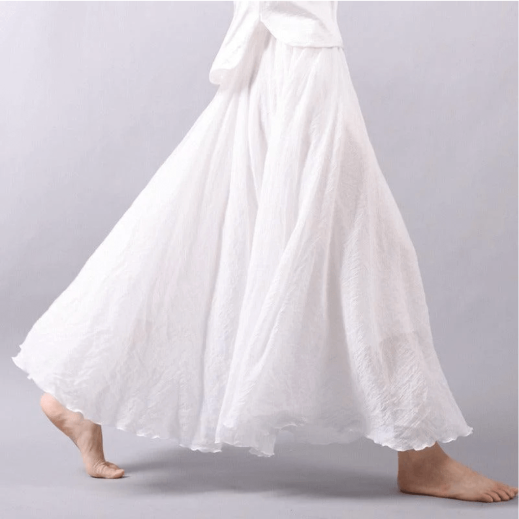 Elegant Bohemian Maxi Skirt