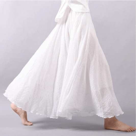 Elegant Bohemian Maxi Skirt