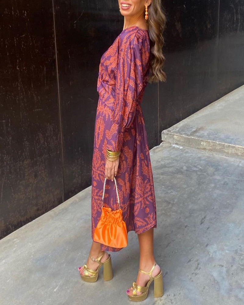 Elegant Boho Midi Skirt
