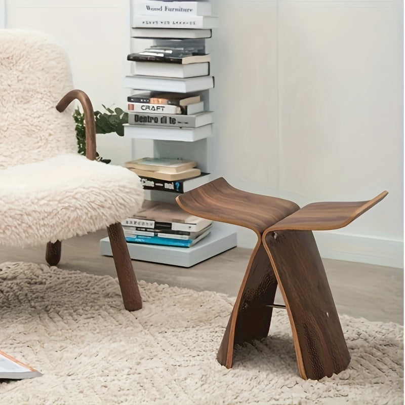 Elegant Butterfly Stool – Timeless Design for Living Room and Entryway