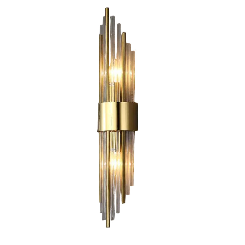 Elegant Crystal Wall Sconce with LED