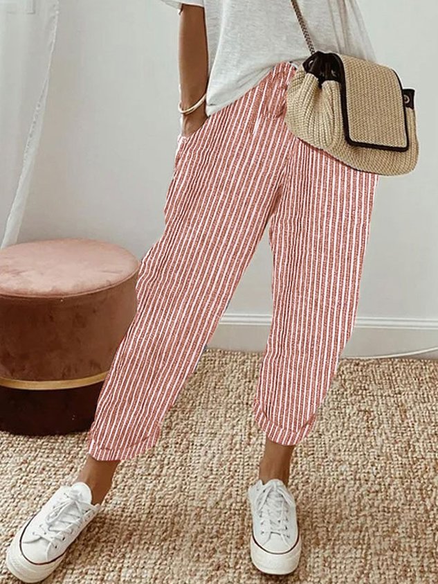 Elegant High-Waisted Breathable Moisture-Wicking Trousers