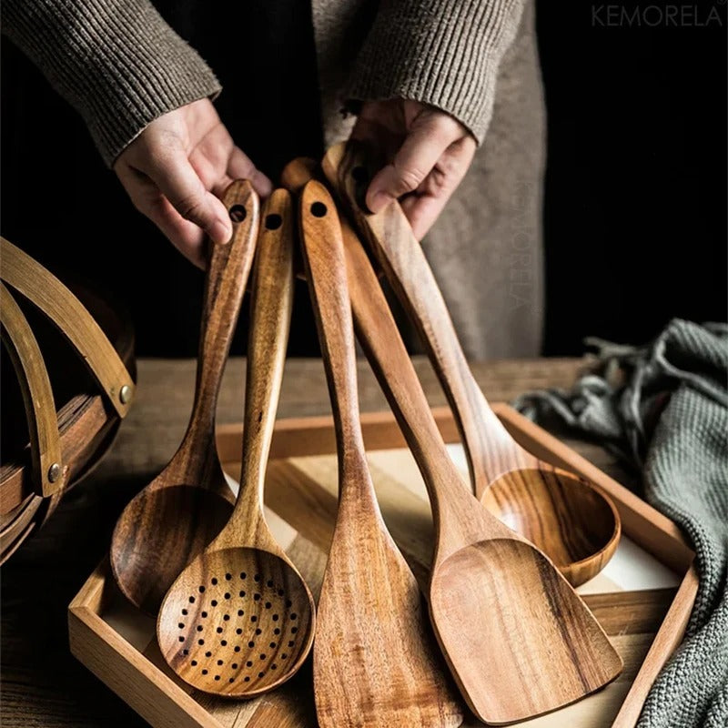 Elegant Kitchen Utensil Set for Everyday Cooking
