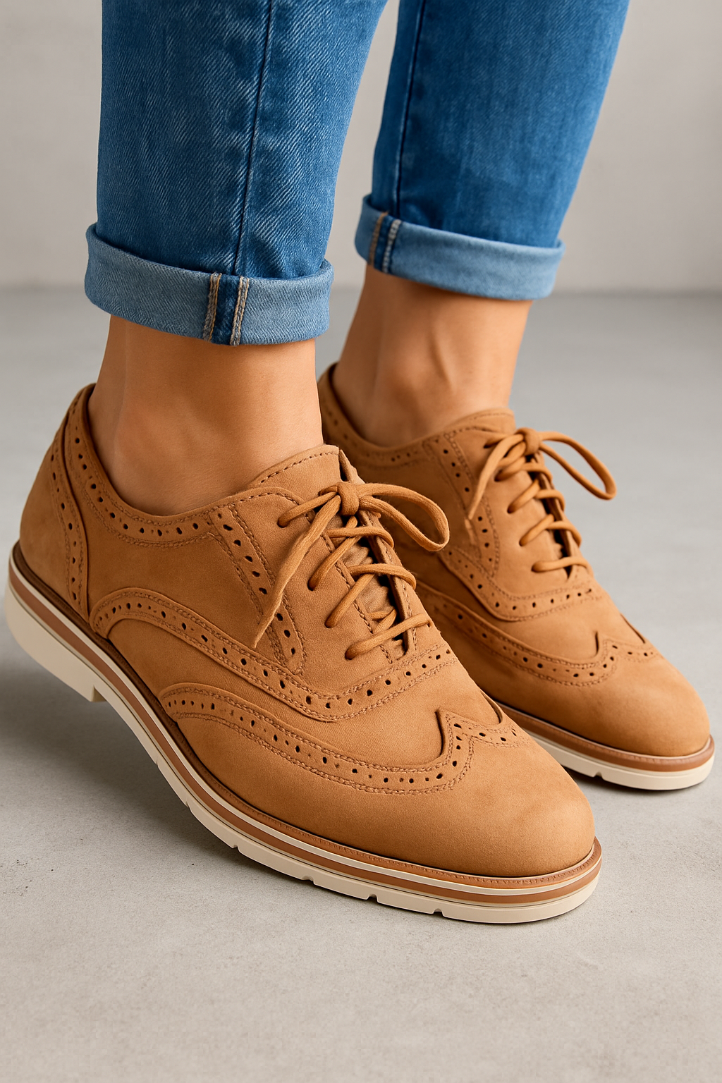 Elegant Lace-Up Shoes for Autumn