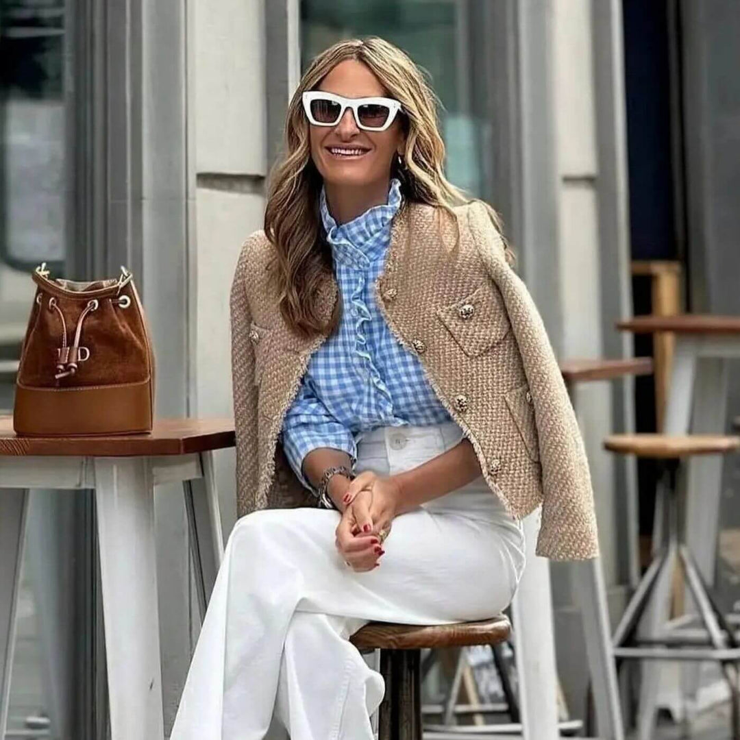 Elegant Short Jacket for Spring