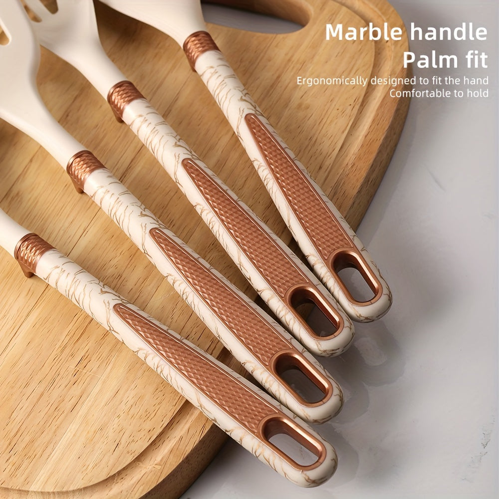 Elegant Silicone Kitchen Utensil Set