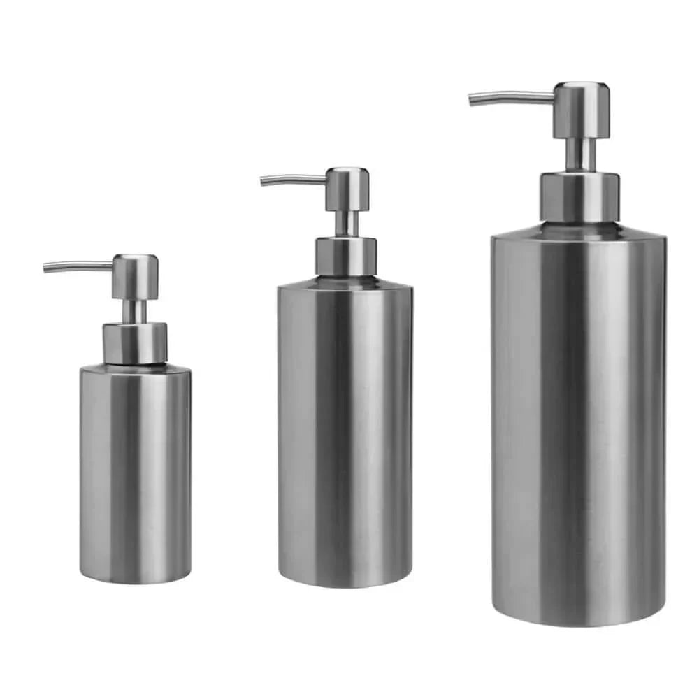 Elegant Stainless Steel Hand Pump Soap Dispenser