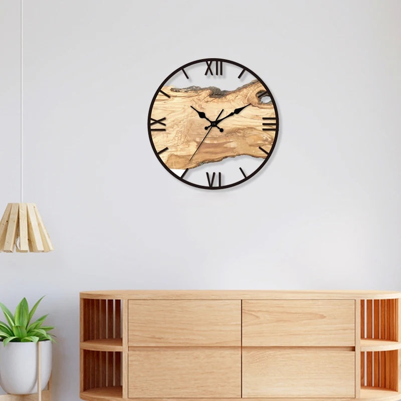 Elegant Transparent Wall Clock