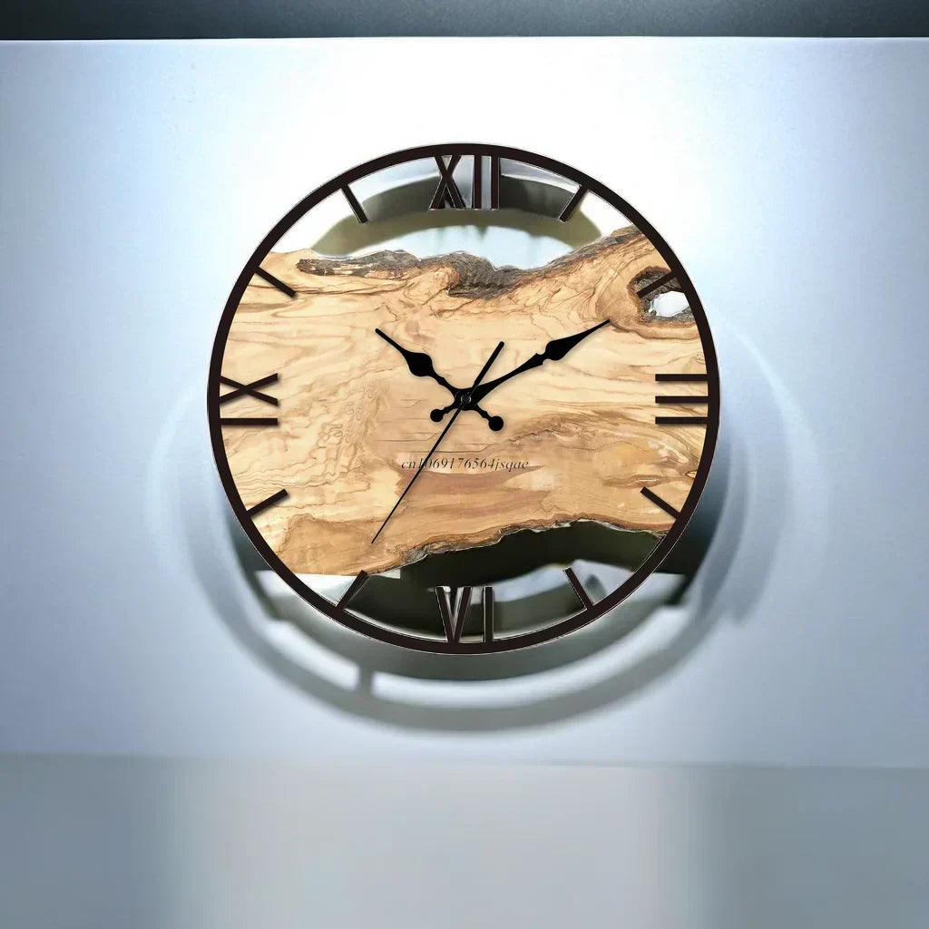 Elegant Transparent Wall Clock