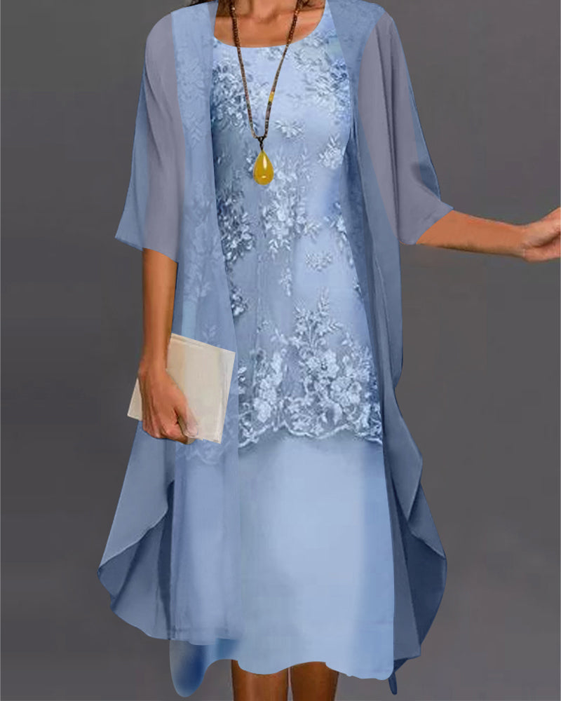Elegant Two-Piece Dress