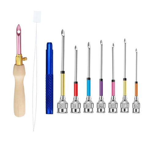Embroidery Ergonomic Punch Needle Set - Comfortable & Versatile