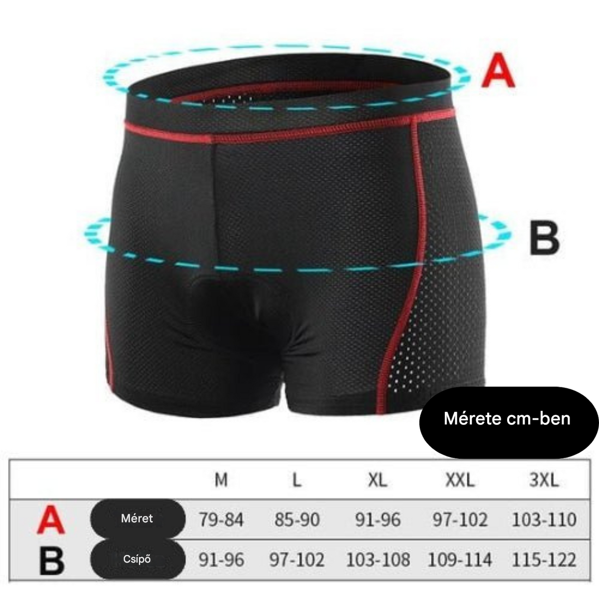 Ergonomic Cycling Shorts