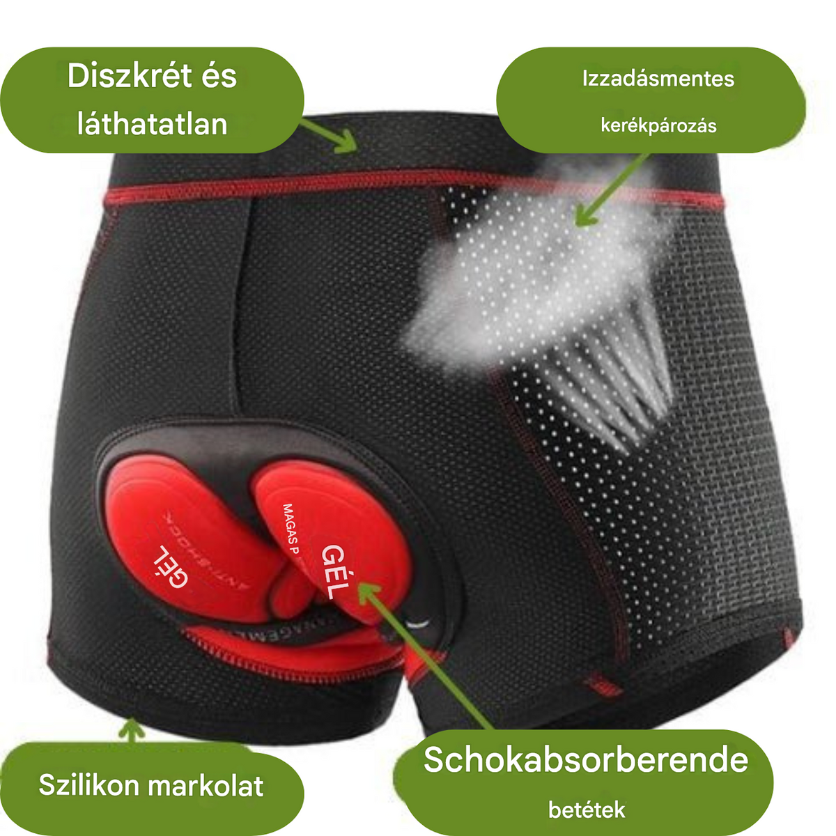 Ergonomic Cycling Shorts