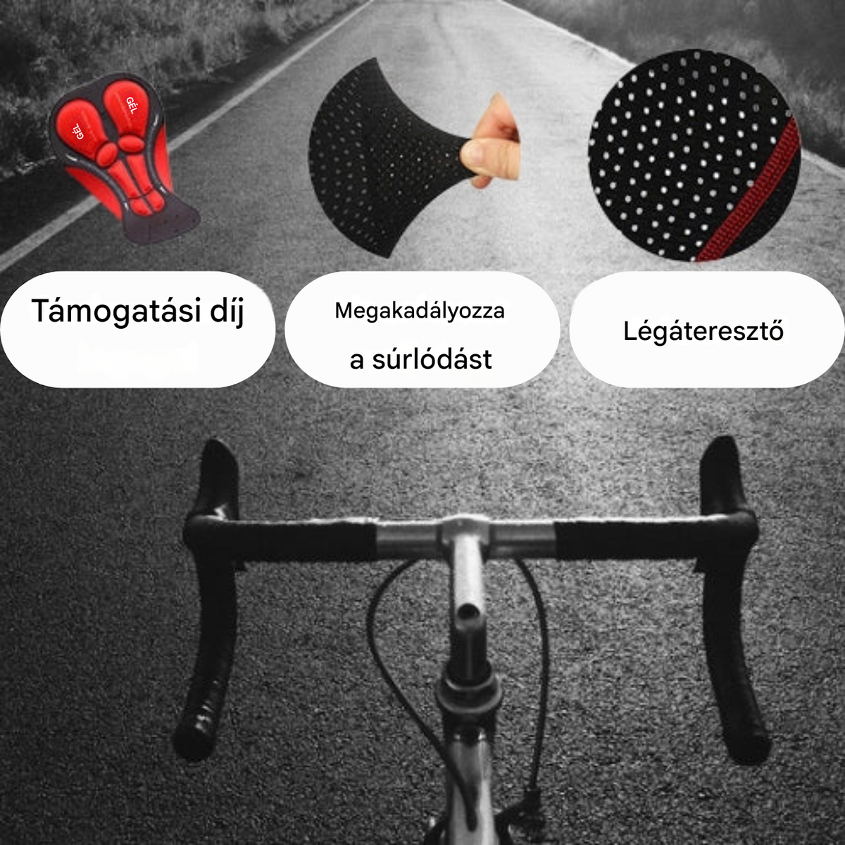 Ergonomic Cycling Shorts
