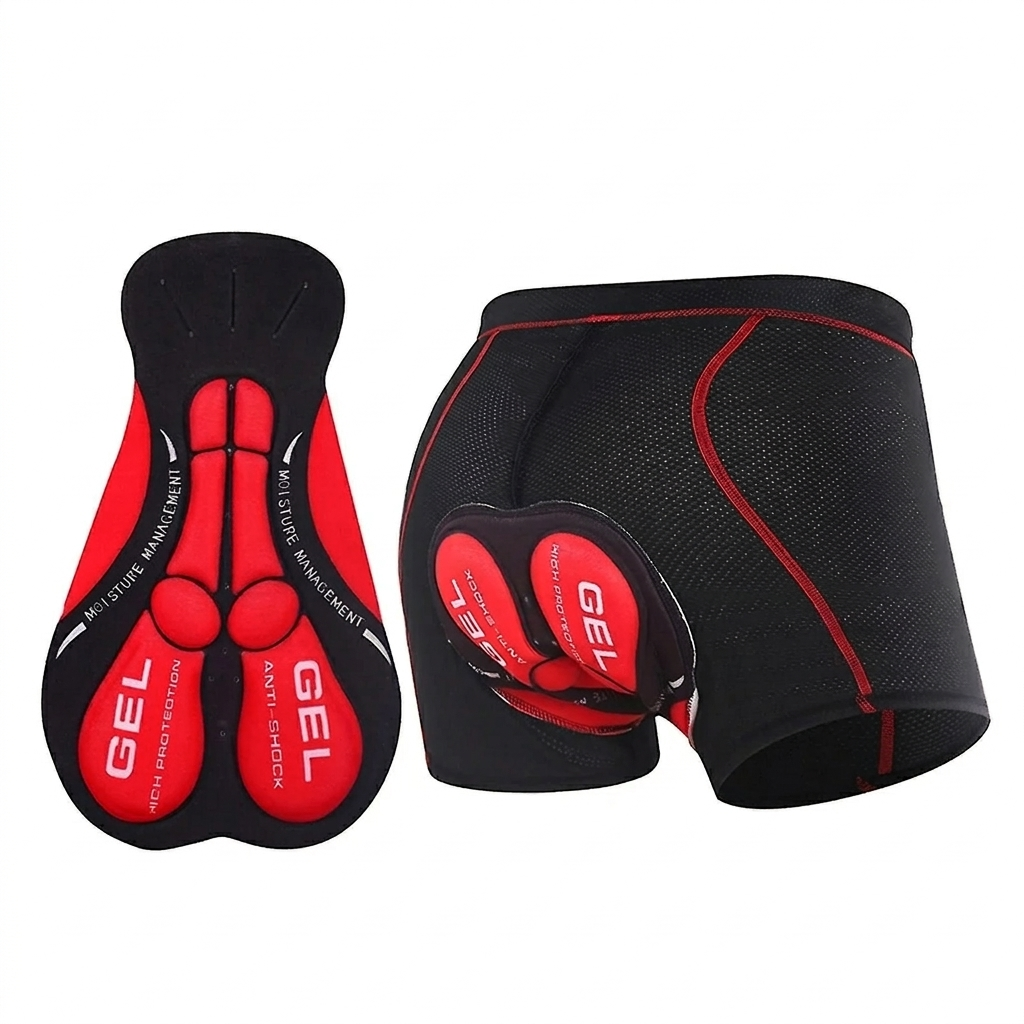 Ergonomic Cycling Shorts with Gel Pad