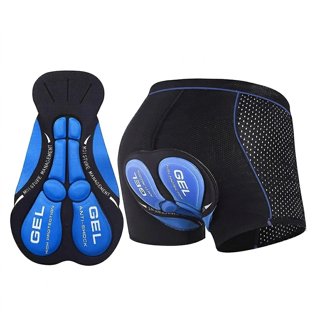 Ergonomic Cycling Shorts with Gel Pad