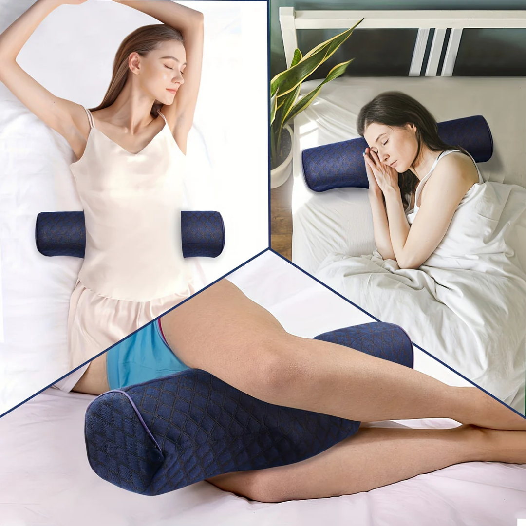 Ergonomic Memory Foam Neck Pillow for Sleeping