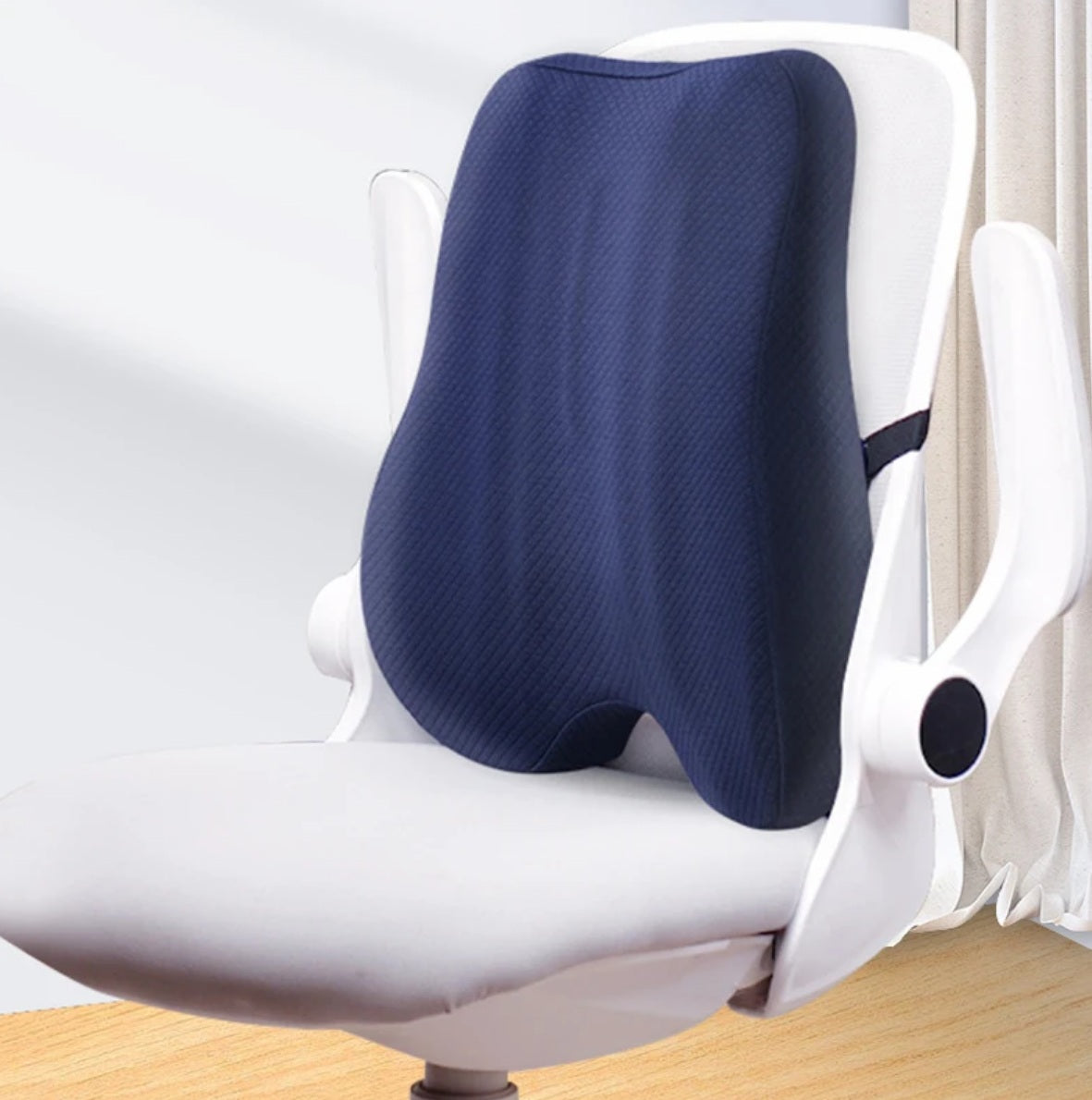 Ergonomic Memory Foam Seat and Back Cushion for Office Chairs