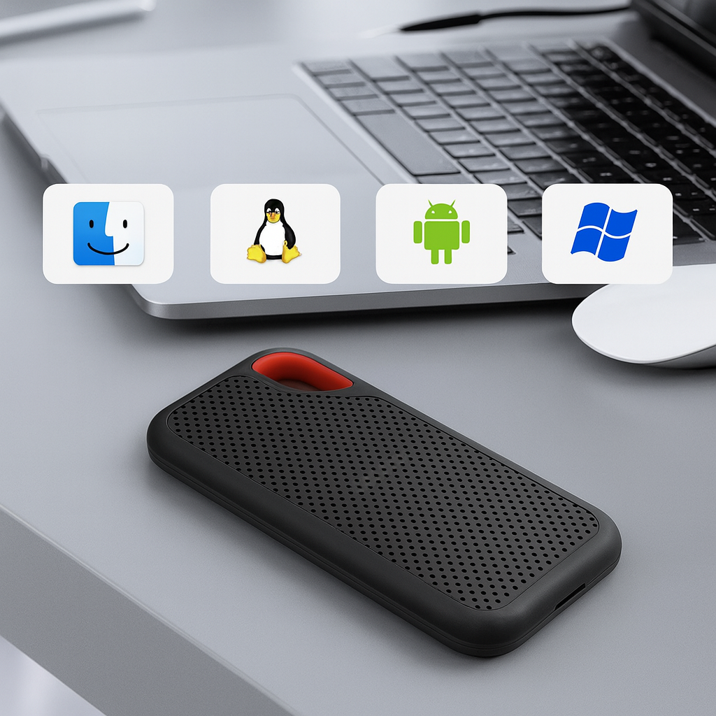 External SSD Hard Drive with 2 TB Storage