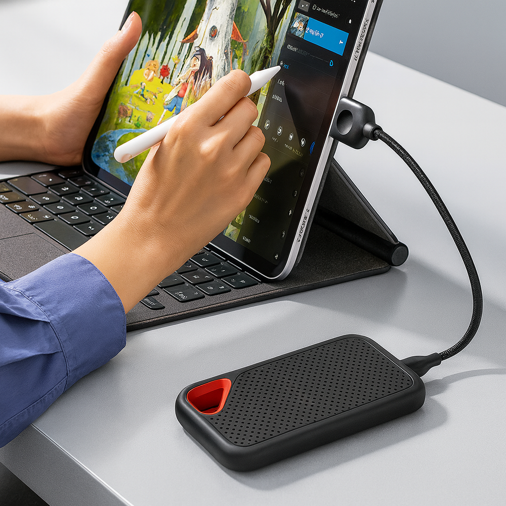 External SSD Hard Drive with 2 TB Storage