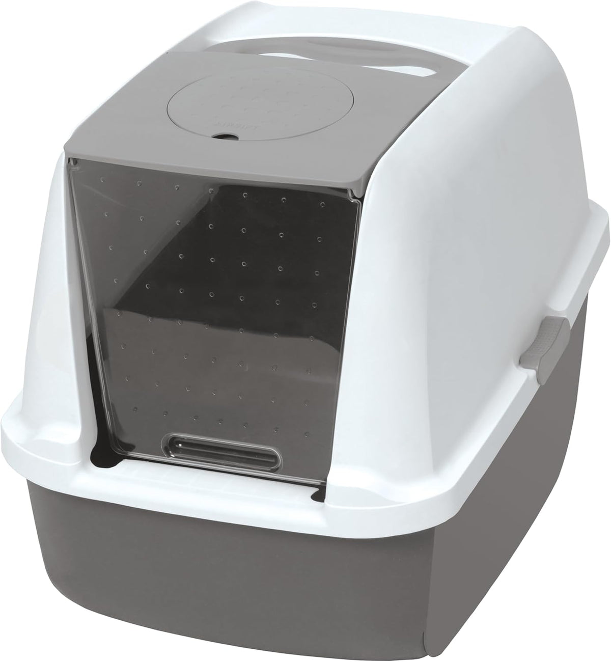 Extra Large Covered Cat Litter Box with Odor Control