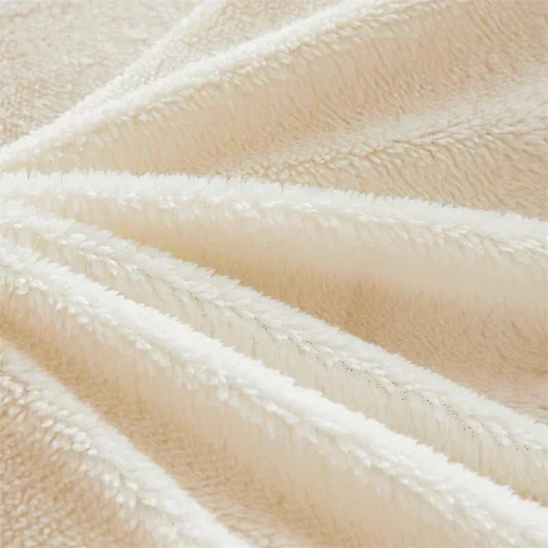 Extra-Thick Cozy Weighted Winter Quilt Blanket