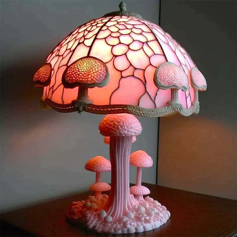 Fantasy Stained Glass Lamp