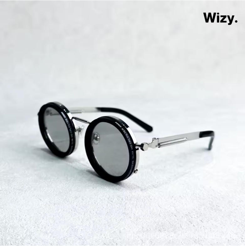 Fashion Sunglasses with Black Lenses - Stylish UV Protection